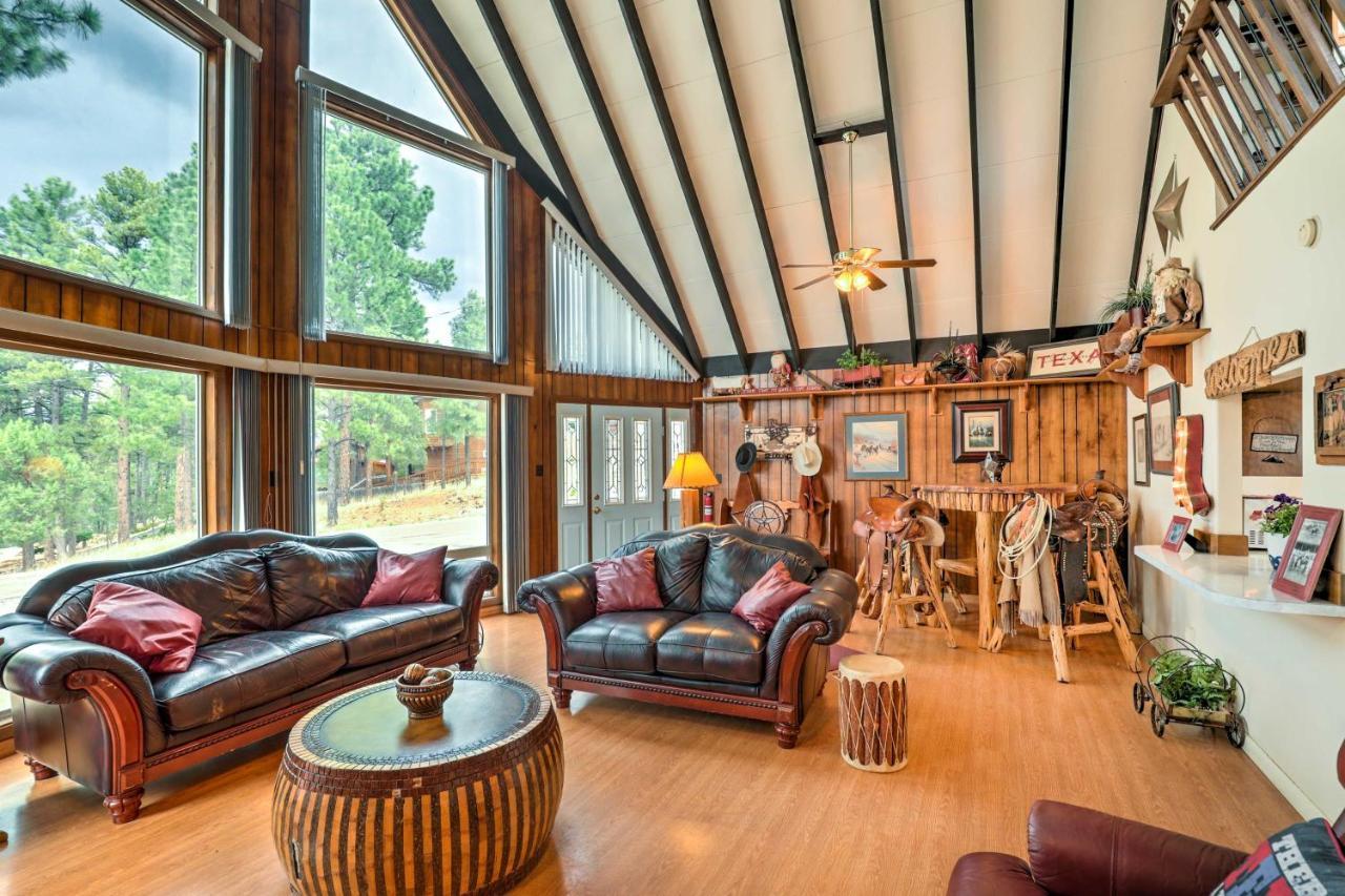 Villa A-Frame Ruidoso Retreat With Deck, Grill And Views! Extérieur photo